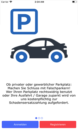 PARK&COLLECT - Schluss mit Falschparkern